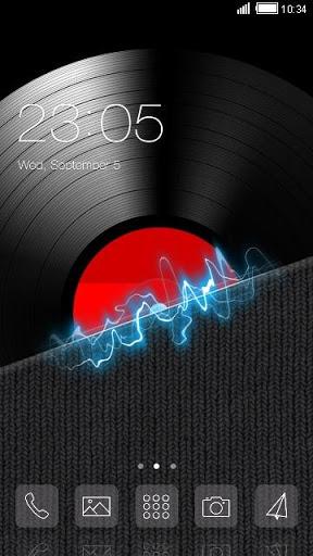 Music Record DJ CD Rock Theme - Image screenshot of android app