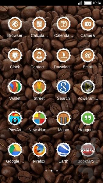 تم قهوه - عکس برنامه موبایلی اندروید