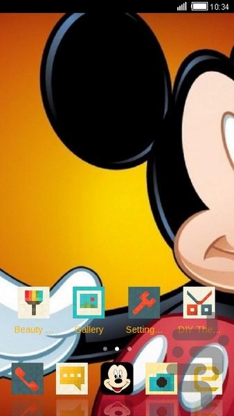 تم MickeyMouse - عکس برنامه موبایلی اندروید