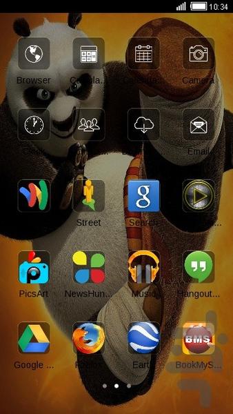 تم پاندای کونگ فو کار - عکس برنامه موبایلی اندروید