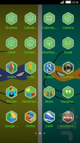 تم لاک پشت های نینجا - Image screenshot of android app