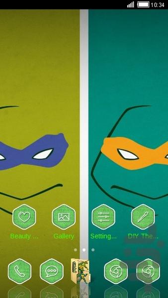 تم لاک پشت های نینجا - Image screenshot of android app