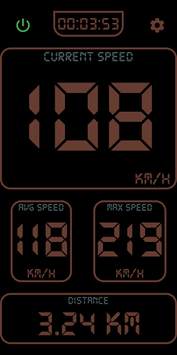 Gps Speedometer - Image screenshot of android app