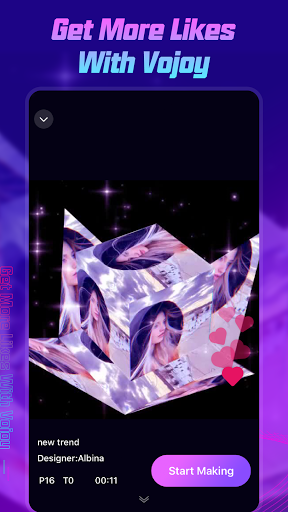 Vojoy - Video Maker & Video Editor - Image screenshot of android app