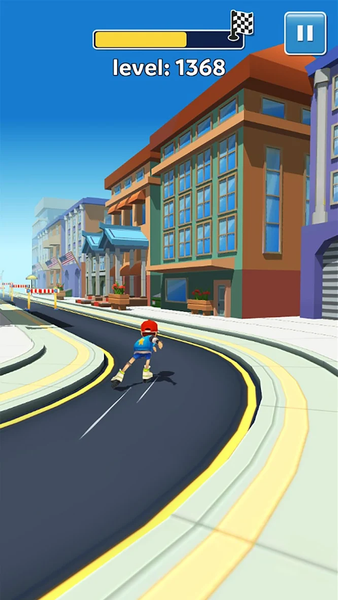 Roller Skating 3D - Gameplay image of android game