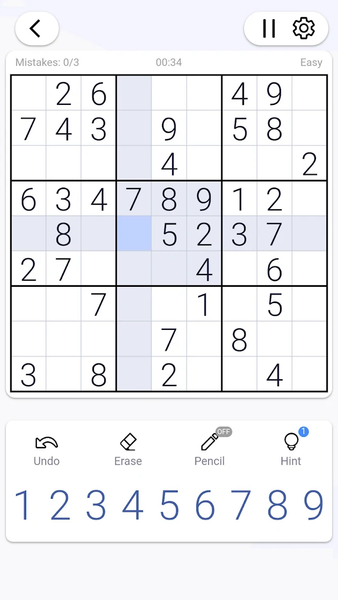 Sudoku - Classic Sudoku Puzzle - عکس بازی موبایلی اندروید