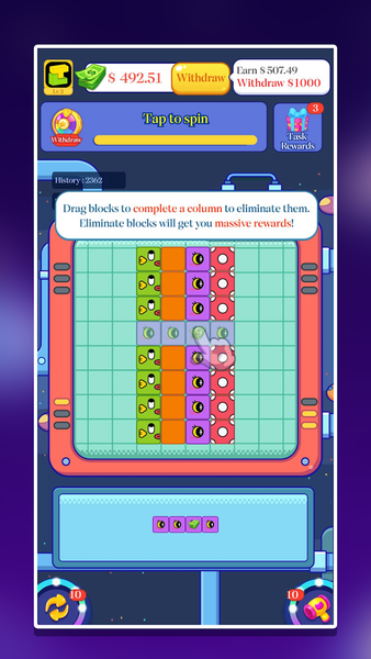 Crazy Cubes Clash - Gameplay image of android game