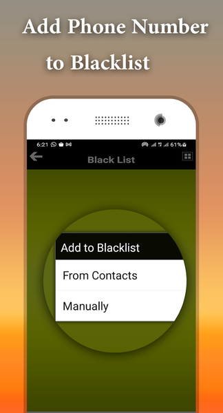 Call Blocker - Blacklist - Image screenshot of android app