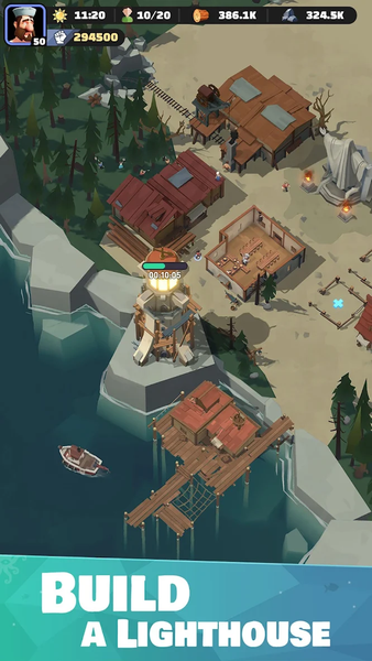 Wartide: Island Survival - Gameplay image of android game