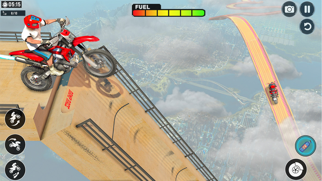 Bike Stunt Extreme Bike Racing - Gameplay image of android game