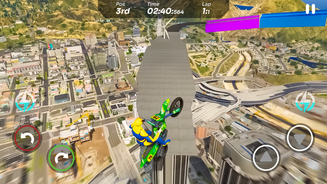 Bike Stunt Xtreme - Mega Ramp - Image screenshot of android app