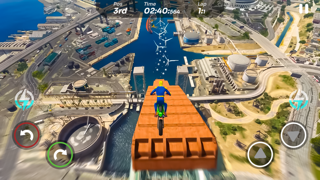 Bike Stunt Xtreme - Mega Ramp - Image screenshot of android app