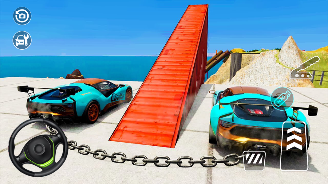 Car Crash Driving Test Game ۳D - عکس بازی موبایلی اندروید