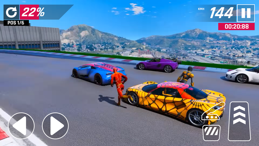 Traffic Racing Car Destruction - عکس بازی موبایلی اندروید