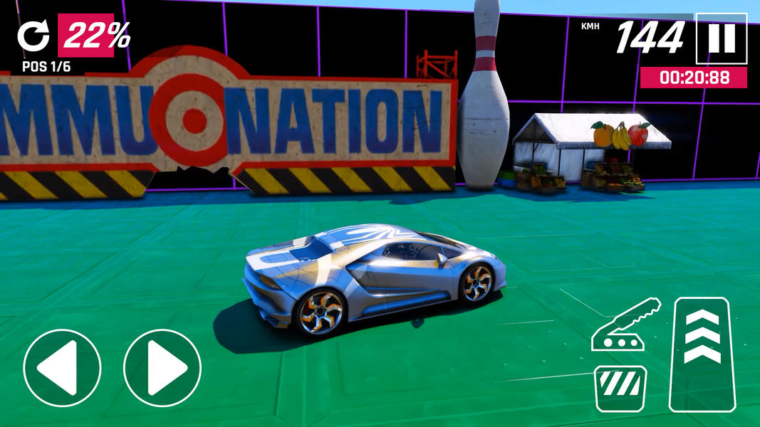 High Speed Car: Car Driving 3D - Gameplay image of android game