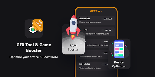 GFX Tool - Game Booster - عکس برنامه موبایلی اندروید