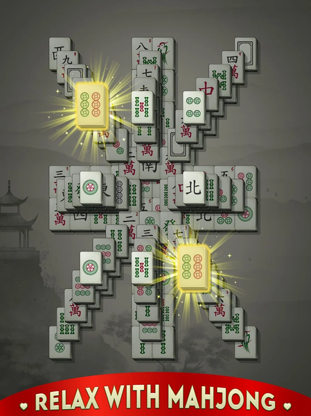 Mahjong Solitaire - عکس بازی موبایلی اندروید