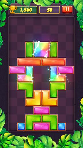 Jewel Brick ™ - Block Puzzle & Jigsaw Puzzle 2019 - Gameplay image of android game