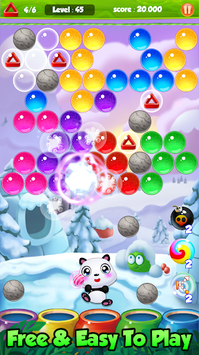 Pet Bubble Pop Puzzle - Gameplay image of android game