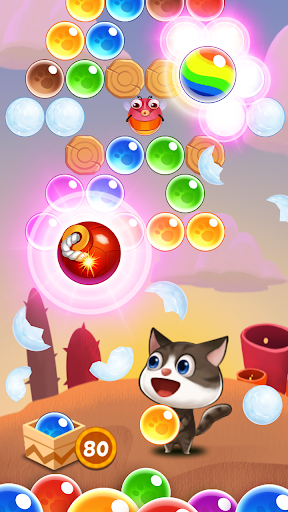 Bubble Cats Pop: Pet Shoot - عکس بازی موبایلی اندروید