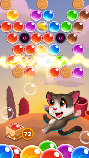 Bubble Cats Pop: Pet Shoot - عکس بازی موبایلی اندروید
