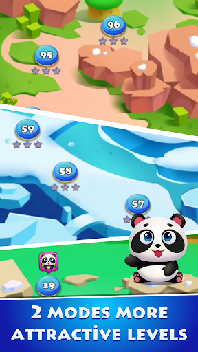 Panda story: Bubble mani - Gameplay image of android game