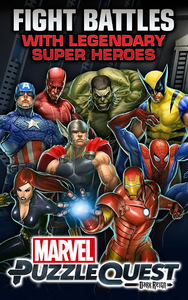 MARVEL Puzzle Quest: Hero RPG - Gameplay image of android game