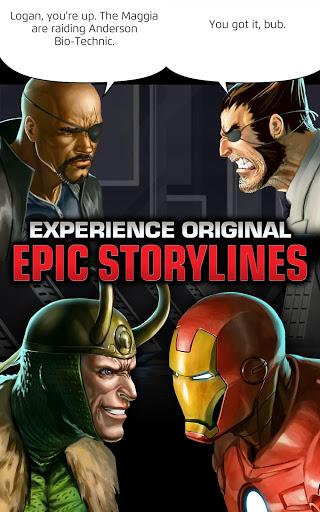 MARVEL Puzzle Quest: Match RPG - Gameplay image of android game