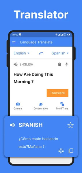 Translate App Voice Translator - Image screenshot of android app