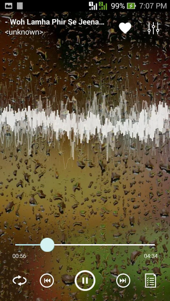 Music player HD - Image screenshot of android app
