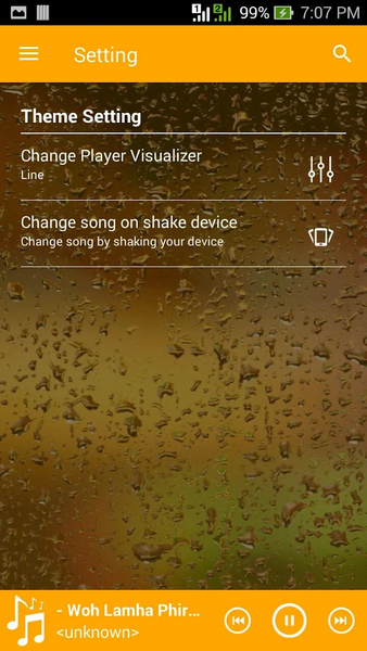 Music player HD - Image screenshot of android app