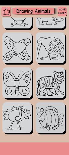 Learn to Draw Animals - عکس برنامه موبایلی اندروید
