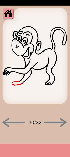 Learn to Draw Animals - عکس برنامه موبایلی اندروید