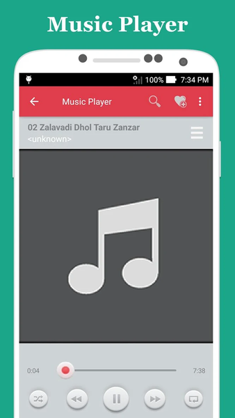 Music Player - Image screenshot of android app