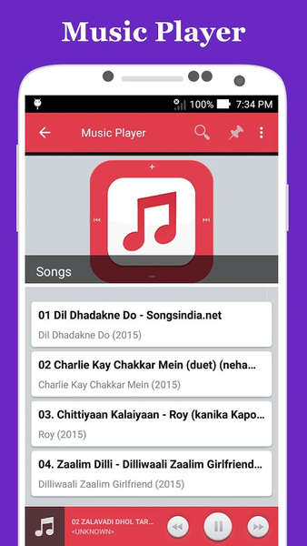 Music Player - Image screenshot of android app
