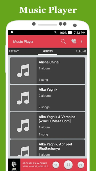 Music Player - Image screenshot of android app