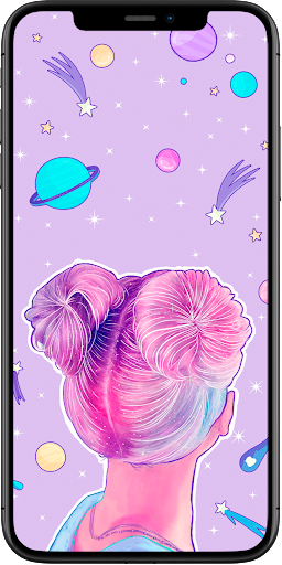 Girly Wallpapers - Image screenshot of android app