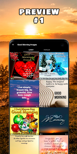 Good Morning Images - Image screenshot of android app