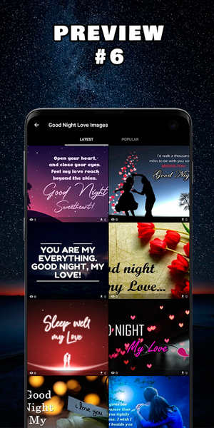 Good Night Images - عکس برنامه موبایلی اندروید
