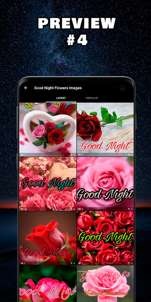 Good Night Images - عکس برنامه موبایلی اندروید