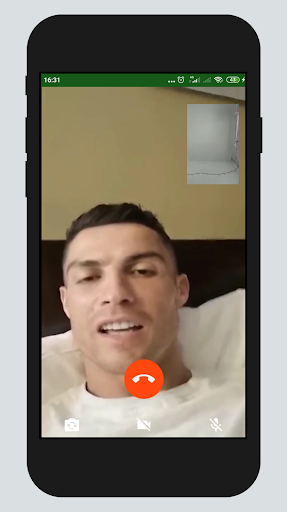 Call Ronaldo - Fake Video Call and Live Chat - Image screenshot of android app
