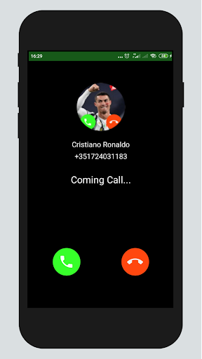 Call Ronaldo - Fake Video Call and Live Chat - Image screenshot of android app