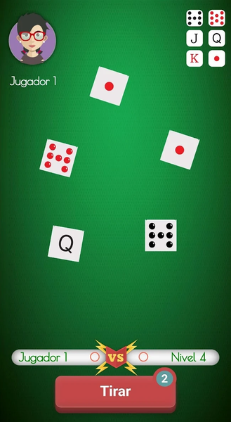 DIce game - Gameplay image of android game