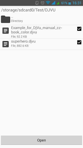 DjVU to PDF converter - Image screenshot of android app