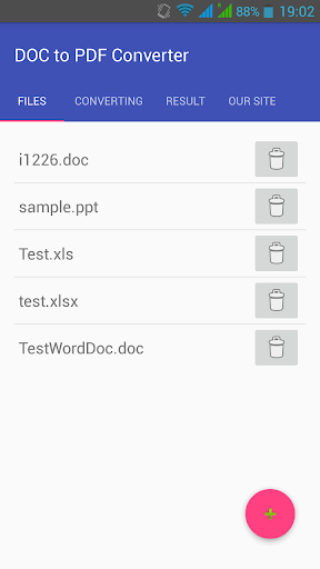 DOC to PDF Converter - Image screenshot of android app