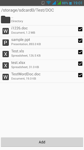 DOC to PDF Converter - Image screenshot of android app