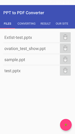 PPT to PDF Converter - عکس برنامه موبایلی اندروید