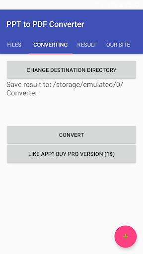 PPT to PDF Converter - عکس برنامه موبایلی اندروید