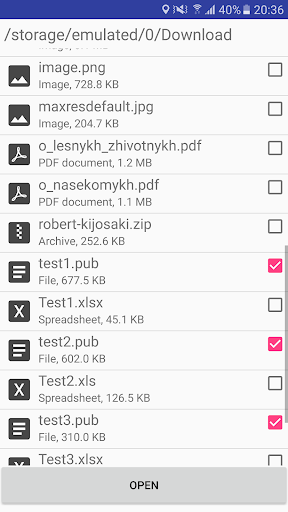 PUB to PDF Converter - عکس برنامه موبایلی اندروید