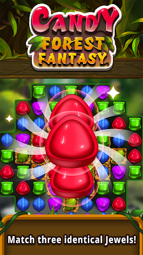 Candy forest fantasy : Match 3 Puzzle - Gameplay image of android game